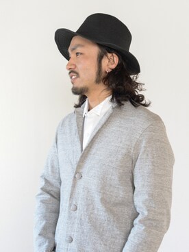 「アイテム（Tシャツ/カットソー）」を使った、いっせいさん（メンズ・174cm）の冬コーディネート