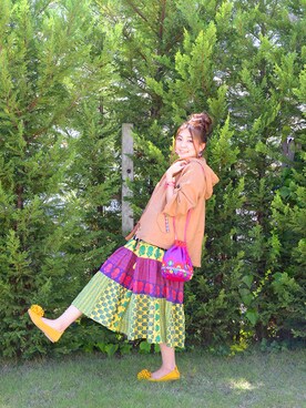 チャイハネSTAFF  amiさん（レディース・164cm）の冬コーディネート