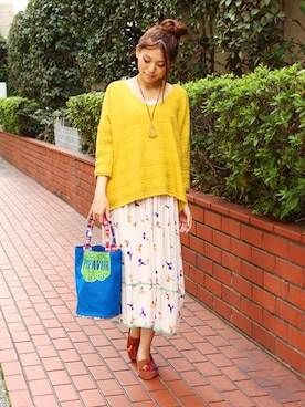 チャイハネSTAFF amiさん(レディース・164cm)の冬コーディネート