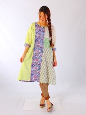 「アイテム（パンプス）」を使った、チャイハネSTAFF  amiさん（レディース・164cm）の春コーディネート