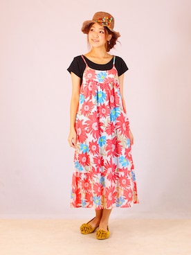 「アイテム（パンプス）」を使った、チャイハネSTAFF  amiさん（レディース・164cm）の春コーディネート