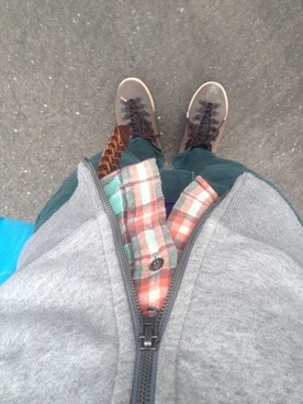 いわさん（メンズ・165cm）の春コーディネート