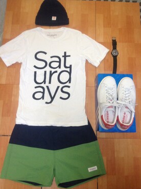 いわさん（メンズ・165cm）の春コーディネート