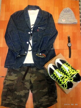 いわさん（メンズ・165cm）の夏コーディネート