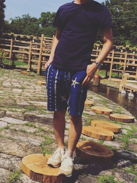 いわさん（メンズ・165cm）の夏コーディネート