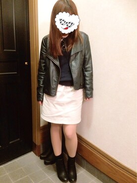 mさん（レディース・151cm）の秋コーディネート