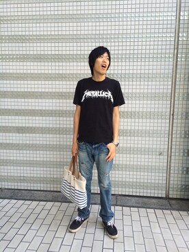 メタルジャスティスさん（メンズ・187cm）の夏コーディネート