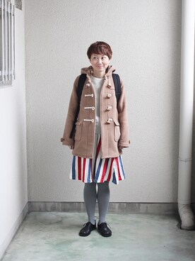 うちこさん（レディース・157cm）の冬コーディネート