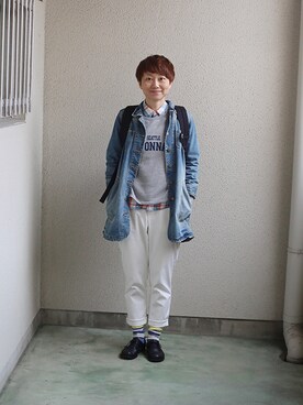 うちこさん（レディース・157cm）の春コーディネート