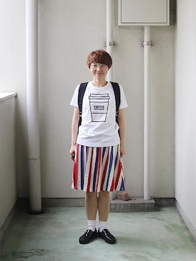 うちこさん（レディース・157cm）の夏コーディネート