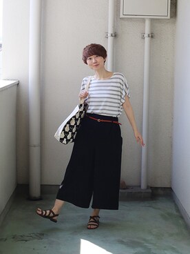 うちこさん(レディース・157cm)の夏コーディネート