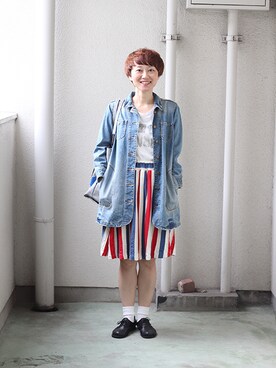 うちこさん（レディース・157cm）の秋コーディネート