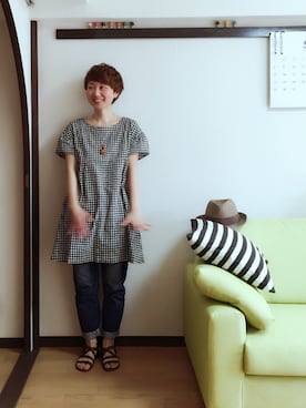 うちこさん（レディース・157cm）の春コーディネート