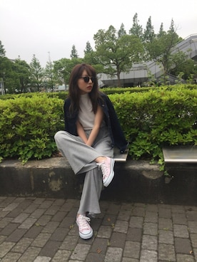 吉木千沙都さん（レディース・158cm）の夏コーディネート