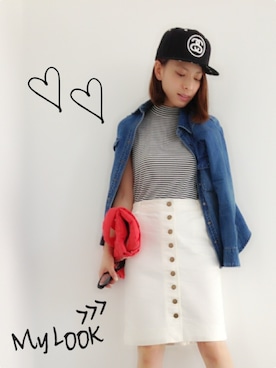 YUUKIさん（レディース・152cm）の春コーディネート