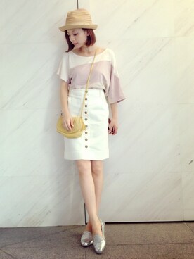 YUUKIさん（レディース・152cm）の夏コーディネート