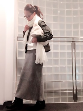 YUUKIさん（レディース・152cm）の冬コーディネート