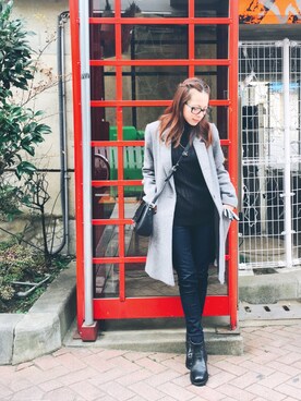 YUUKIさん（レディース・152cm）の冬コーディネート