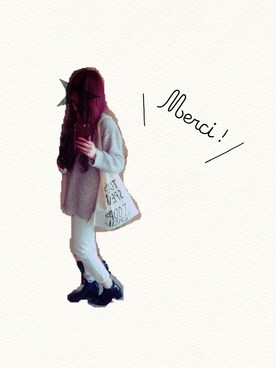 mari♡さんの「MARCHE BAG/マルシェバッグ」を使ったコーディネート