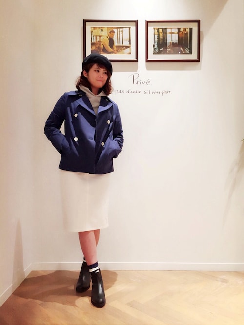 ぺこざわ ららぽーとtokyo Bay Le Tiroir De Dressterior Le Tiroir De Dressteriorのその他アウターを使ったコーディネート Wear