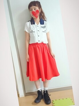 ガー子さん（レディース・152cm）の夏コーディネート