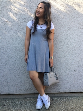 「brandymelville」｜「アイテム（腕時計）」を使った、HannahNguyenさん（レディース・157cm）の秋コーディネート