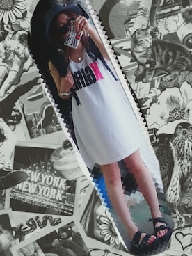 「G-SHOCK」｜ｈａｒｕｋａさん（レディース・157cm）の夏コーディネート