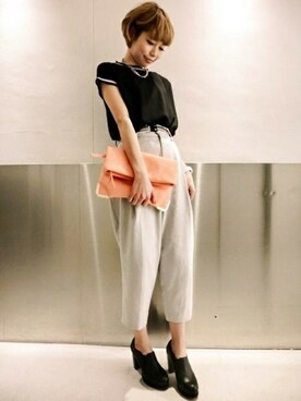 ジーナシスルミネエスト店STAFFさん(レディース・168cm)の春コーディネート