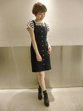 ジーナシスルミネエスト店STAFFさん(レディース・168cm)の春コーディネート