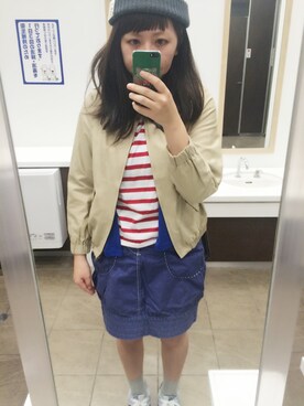 「歩きやすさ重視」｜な お みさん（レディース・154cm）の春コーディネート