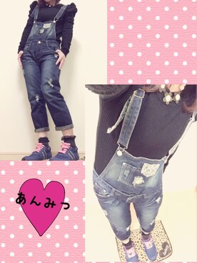 あんみつさん（レディース・154cm）の冬コーディネート