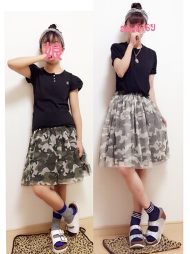 あんみつさん（レディース・154cm）の夏コーディネート