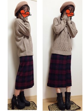 あんみつさん（レディース・154cm）の秋コーディネート