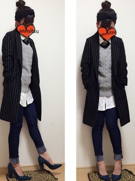 あんみつさん（レディース・154cm）の冬コーディネート