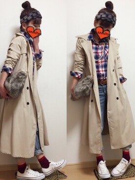 あんみつさん（レディース・154cm）の冬コーディネート
