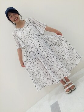 りささん（レディース・157cm）の夏コーディネート