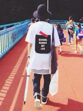 「hat」｜Üさん（メンズ・173cm）の夏コーディネート