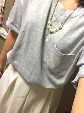 「スカーチョ」｜「アイテム（スラックス）」を使った、Masumiさん（レディース・163cm）の春コーディネート