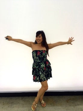 「Ralph Lauren Demin & Supplyのアイテム（ワンピース、その他）」を使った、Miss Makiliciousさん（レディース・157cm）の春コーディネート