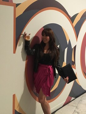 「nightout」｜「アイテム（その他アウター）」を使った、Miss Makiliciousさん（レディース・157cm）の夏コーディネート