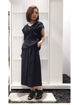 yuki hamanoさん（レディース・153cm）の夏コーディネート