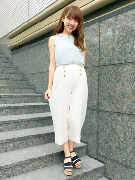 flowerさん（レディース・160cm）の夏コーディネート