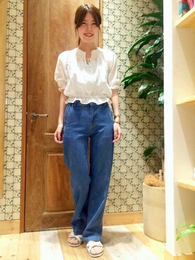 flowerさん（レディース・160cm）の夏コーディネート