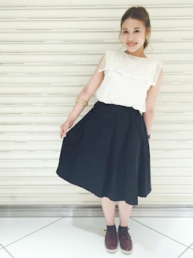 flowerさん（レディース・160cm）の夏コーディネート