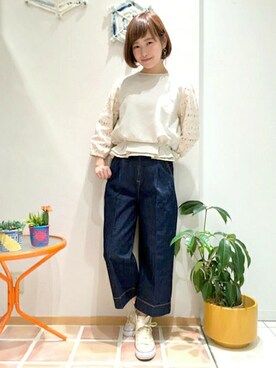 flowerさん（レディース・160cm）の夏コーディネート