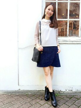 flowerさん（レディース・160cm）の秋コーディネート