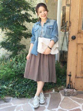 flowerさん（レディース・160cm）の秋コーディネート