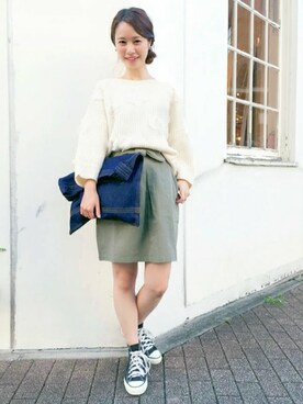 flowerさん（レディース・160cm）の秋コーディネート