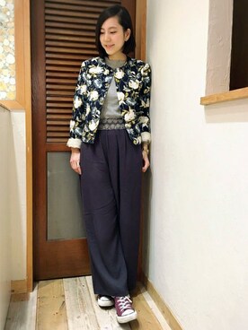 flowerさん（レディース・160cm）の秋コーディネート