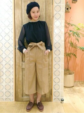 flowerさん（レディース・160cm）の秋コーディネート